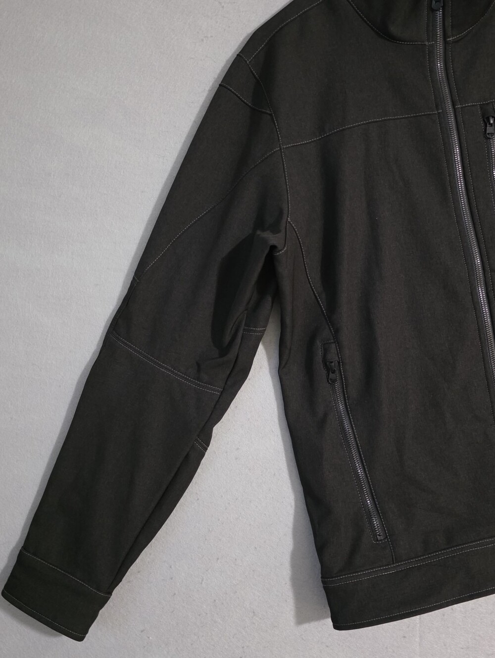 NWOT Kuhl Mens Gotham Impakt Softshell Jacket Grid Fleece Interior 1019 Size L - Picture 8 of 12